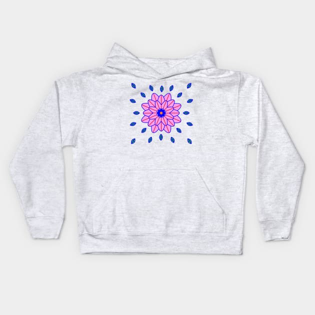 Flower Power Kids Hoodie by mariacaballer